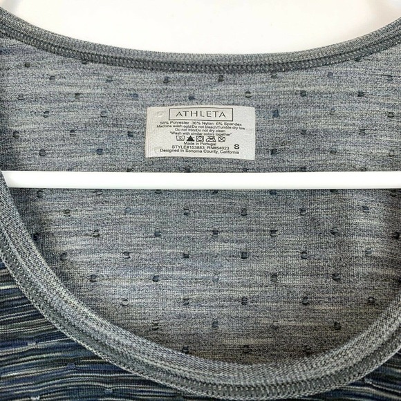 athleta spacedye radiance tee small - Picture 4 of 5